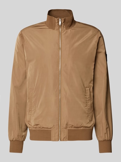 Matinique Blouson met strookzakken, model 'hardron' Lichtbruin - 2