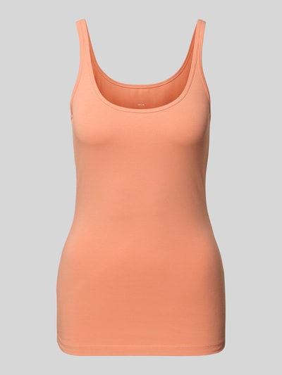 OPUS Tanktop met boothals, model 'Ina' Oranje - 2