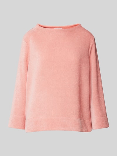 OPUS Sweatshirt met opstaande kraag, model 'Gelvet' Rosé - 1