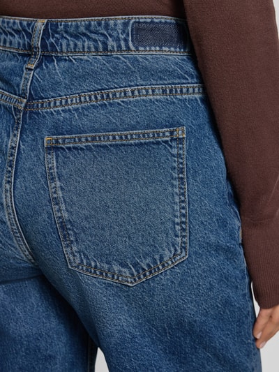 Rich & Royal Mom Fit Jeans mit Eingrifftaschen Blau 3