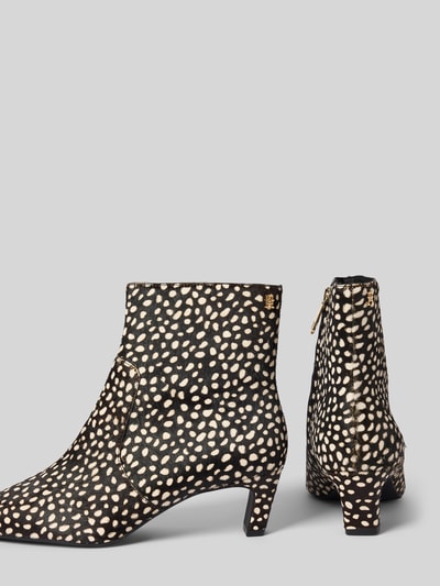Tommy Hilfiger Stiefeletten aus echtem Rindsleder BLACK 2