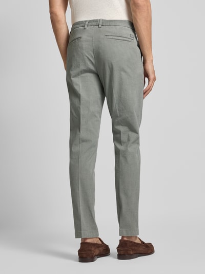 BOSS Chinosy o kroju slim fit z kieszeniami z tyłu model ‘Kaiton’ Jasnoszary 5