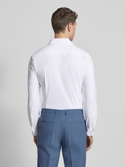 JOOP! COLLECTION Slim Fit Business-Hemd mit Kentkragen Weiss 5