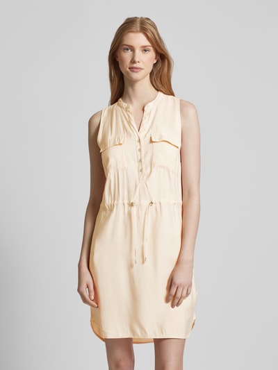 Ragwear Knielange jurk van viscosemix, model 'Roissin' Beige - 4