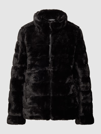 Lauren Ralph Lauren Jack met teddybont, model 'FUR COAT' Zwart - 2