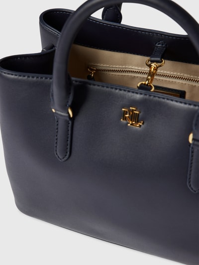 Lauren Ralph Lauren Tote Bag mit Label-Detail Modell 'MARCY' Marine 5