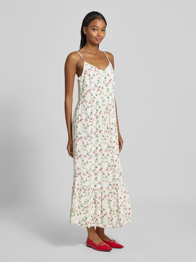 Pieces Getailleerde vrijetijdskleding met all-over motief, model 'FYA' Wit - 1