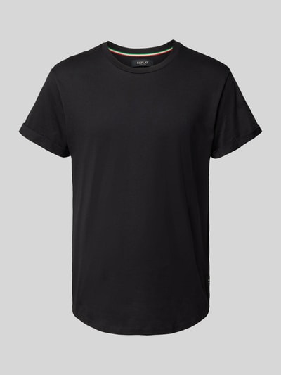 Replay T-Shirt mit Label-Stitching Black 2