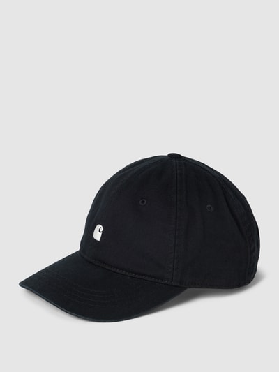Carhartt Work In Progress Basecap aus reiner Baumwolle Modell 'MADISON' Black 1