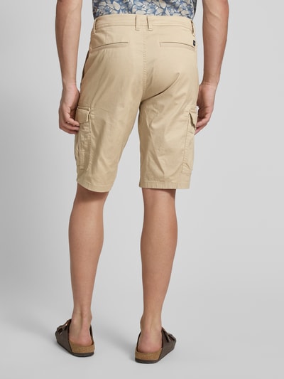 Tom Tailor Regular Fit Cargoshorts aus Baumwoll-Elasthan-Mix Beige 5
