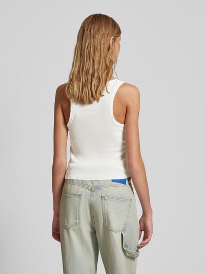 Gina Tricot Tanktop met stitchingdetail Offwhite - 5