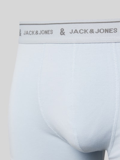 Jack & Jones Trunks mit elastischem Label-Bund Modell 'WYATT' im 5er-Pack Hellblau 2