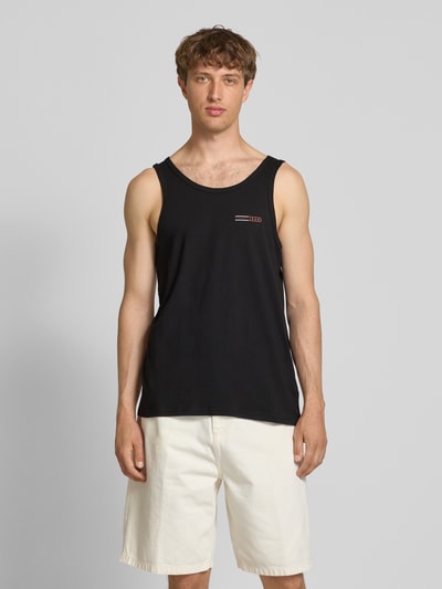 Tommy Jeans Slim Fit Tank Top aus reiner Baumwolle Black 4