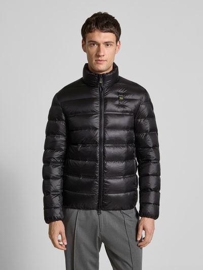 Blauer Usa Kurtka puchowa z zamkiem błyskawicznym dwustronnym model ‘BELMONT’ Czarny 4