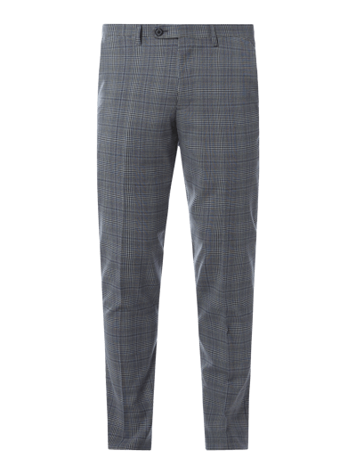 Montego Men Anzughose mit Stretch-Anteil in schmaler Passform  Royal 1