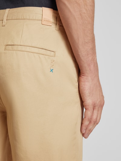 Scotch & Soda Bermudas in unifarbenem Design Modell 'STUART' Beige 3