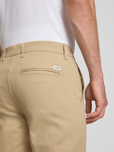 Jack & Jones Slim fit broek met steekzakken, model 'MARCO' Beige - 3