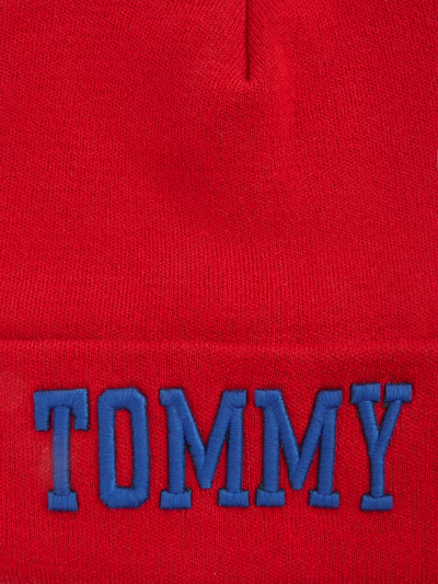 Tommy Jeans Mütze mit Logo-Stickerei Rot 2