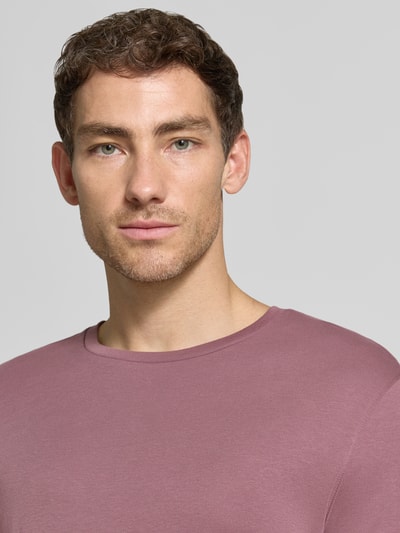 Christian Berg Men Longsleeve z okrągłym dekoltem Fiołkoworóżowy 3