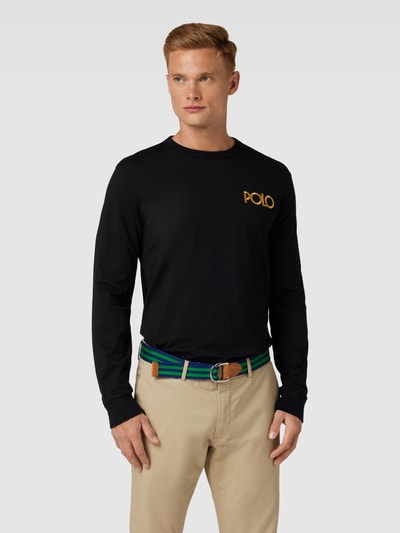 Polo Ralph Lauren Shirt met lange mouwen en logostitching Zwart - 4