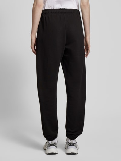 Pegador Sweatpants met labelstitching Zwart - 5