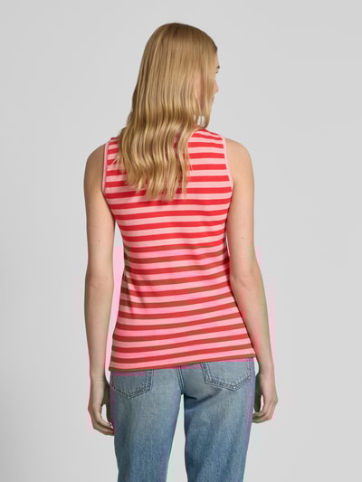 Christian Berg Woman Tanktop mit Polokragen Pink 5