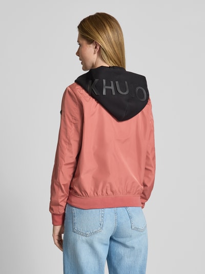 khujo Bomberjacke mit Label-Print Modell 'SEEAM' Altrosa 5