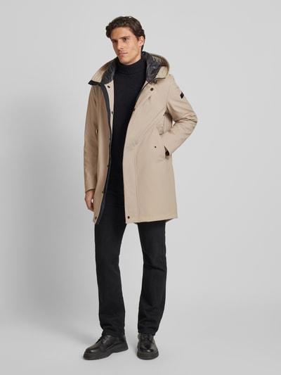 Peuterey Parka met capuchon, model 'Kasa' Beige - 1