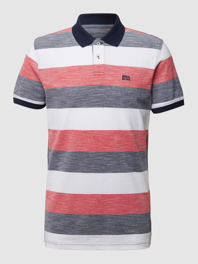 MCNEAL Poloshirt met streepmotief Rood - 2