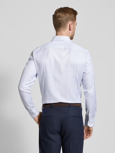 BOSS Slim Fit Business-Hemd mit Haifischkragen Modell 'Hank' Bleu 5