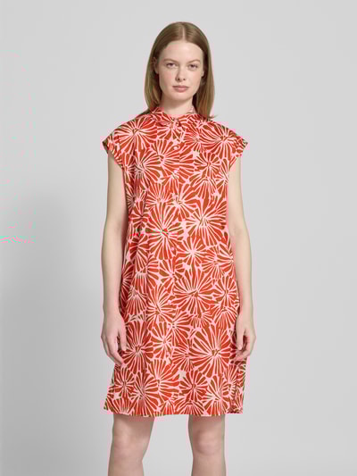 Smith and Soul Sukienka o długości do kolan z krótkimi rękawkami Czerwony 4