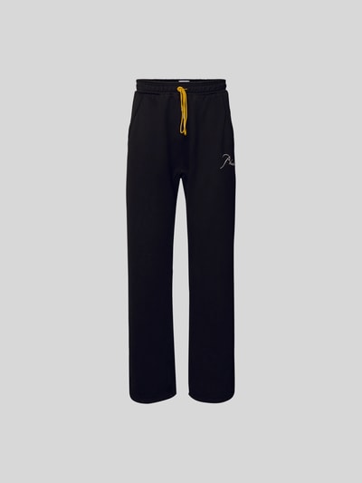 RHUDE Sweathose von Logo-Stitching Black 2