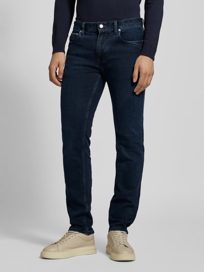 Tommy Hilfiger Jeansy z 5 kieszeniami model ‘DENTON’ Ciemnoniebieski 4