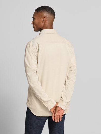Marc O'Polo Regular fit vrijetijdsoverhemd van puur katoen Beige - 5