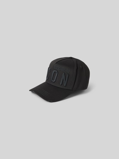 Dsquared2 Basecap mit Label-Stitching Black 1