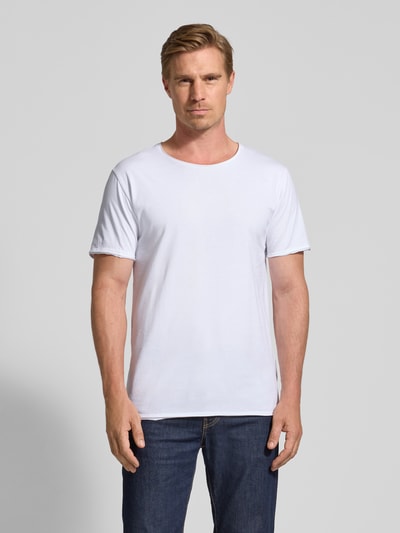 Drykorn T-Shirt mit Rundhalsausschnitt Modell 'KENDRICK' Weiss 4