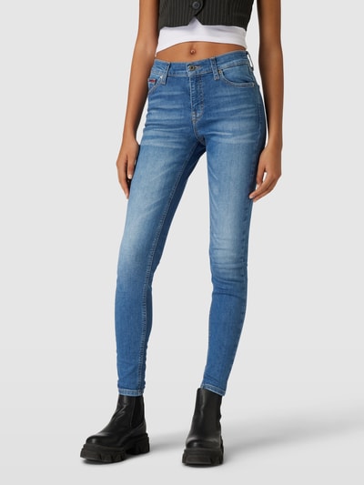 Tommy Jeans Slim fit jeans in 5-pocketmodel, model 'NORA' Jeansblauw - 4