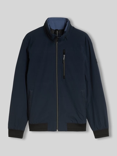 Tom Tailor Regular Fit Blouson aus wasserdichtem Stoff Marine 2