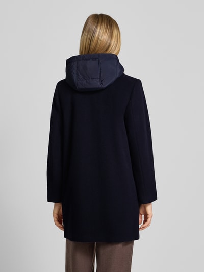 Cinque Płaszcz z mieszanki żywej wełny z domieszką kaszmiru model ‘MIRALA’ Granatowy 5