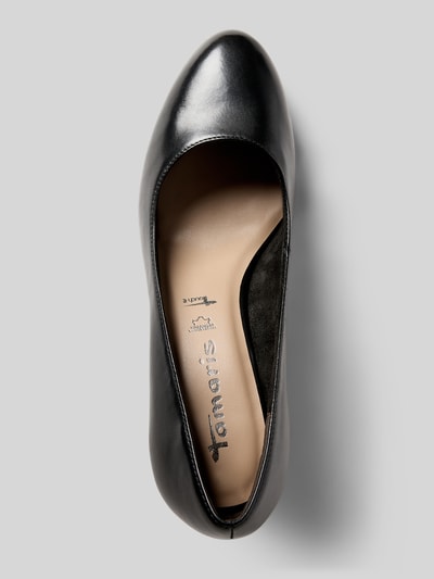 Tamaris Pumps van echt leer Zwart - 3