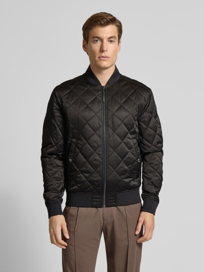 JOOP! Collection Regular Fit Steppjacke mit Stehkragen Modell 'Adams' Black 4