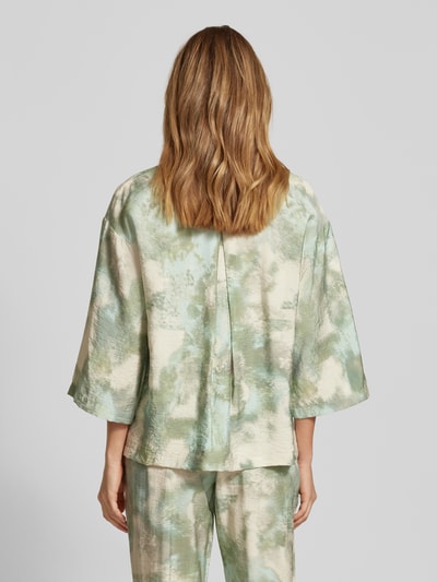 B.Young Relaxed fit blouse met 3/4-mouwen, model 'IBINE' Mintgroen - 5