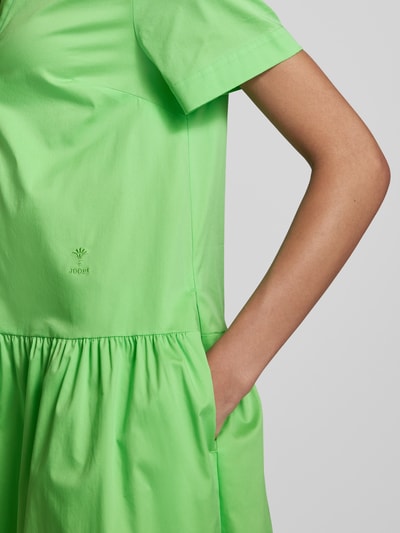 JOOP! Tuniekjurk met labeldetail Neon groen - 3