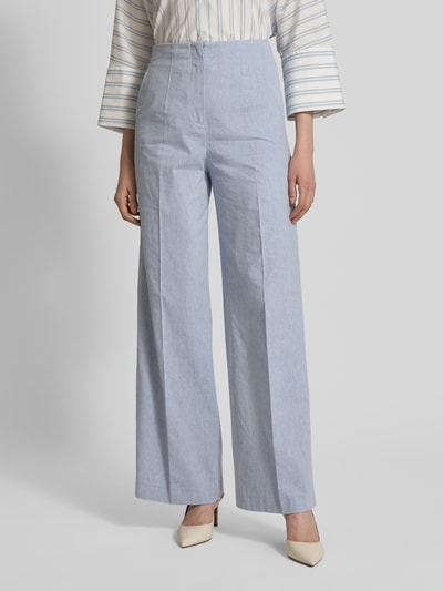 Christian Berg Woman Selection Straight Leg Stoffhose mit Bügelfalten Jeansblau 4