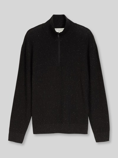Tom Tailor Denim Regular Fit Pullover aus reiner Baumwolle Black 2
