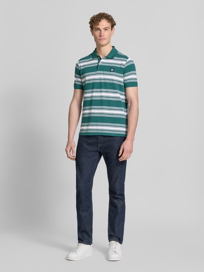 LERROS Regular Fit Poloshirt mit Label-Patch Gruen 1