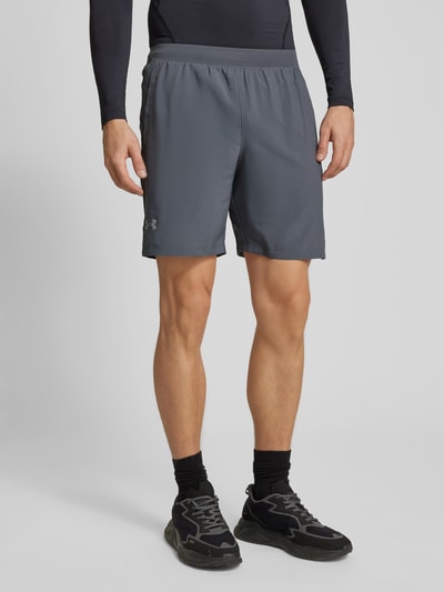 Under Armour Shorts mit elastischem Bund Hellgrau 4