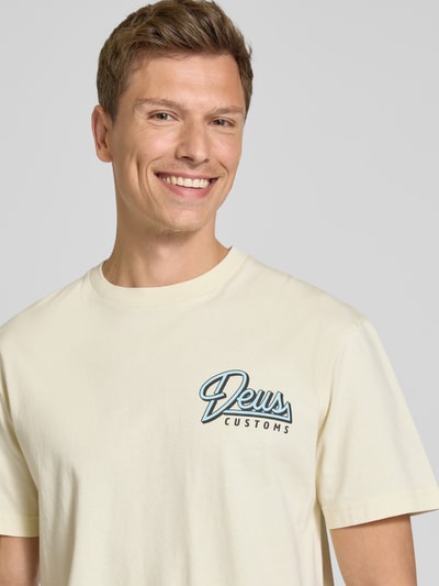 DEUS EX MACHINA T-shirt z okrągłym dekoltem Złamany biały 3