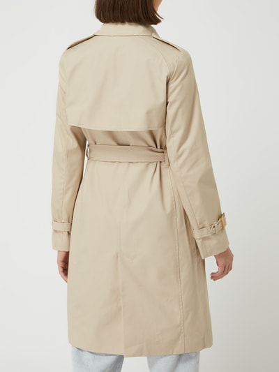 Mango Trenchcoat aus Baumwolle Modell 'Polana' Beige 5