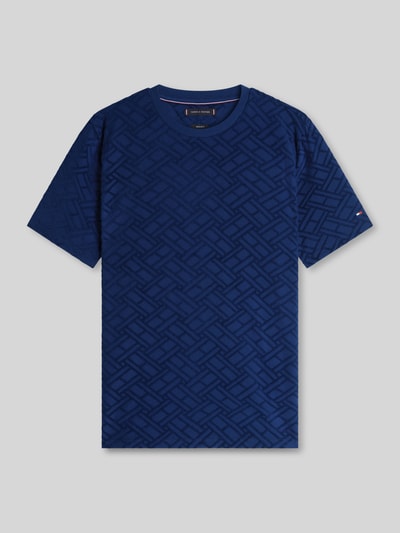 Tommy Hilfiger Regular Fit T-Shirts aus reiner Baumwolle Marine 2